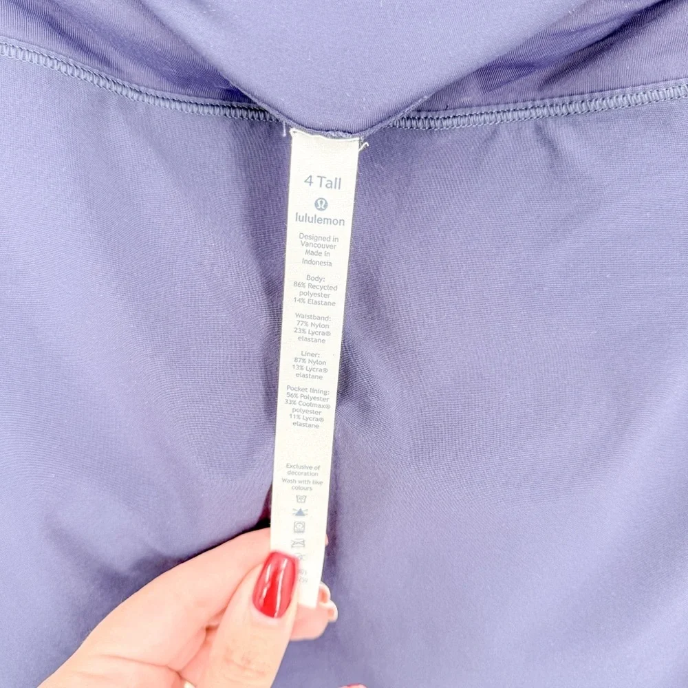 lululemon athletica blue skort - Picture 2 of 4